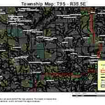 Super See Services Grant County, Oregon 2018 Township Maps bundle