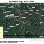 Super See Services Hershberger Mountain T29S R3E Township Map digital map