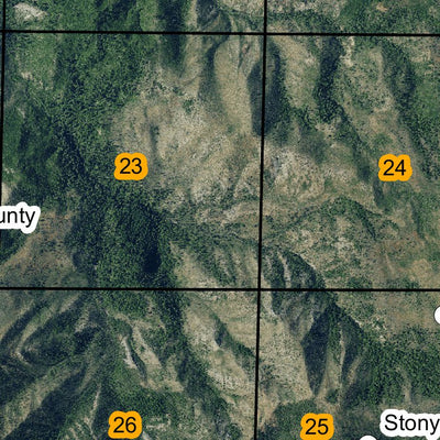 Super See Services High Plateau Mountain T18N R2E digital map