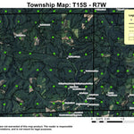 Super See Services Hult T15S R7W Township Map digital map