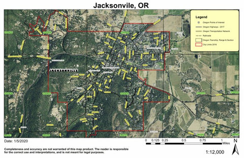 Super See Services Jacksonville, Oregon digital map