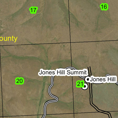 Super See Services Jones Hill T2S R28E Township Map digital map