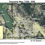 Super See Services Klamath Falls T38S R9E Township Map digital map