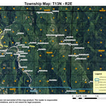 Super See Services Klamath River T13N R2E digital map