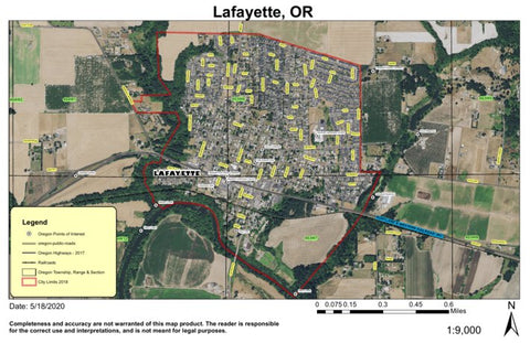 Super See Services Lafayette, Oregon digital map