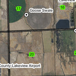 Super See Services Lakeview T39S R20E Township Map digital map