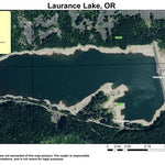 Super See Services Laurance Lake, Oregon digital map