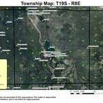 Super See Services Lava Lake T19S R8E Township Map digital map
