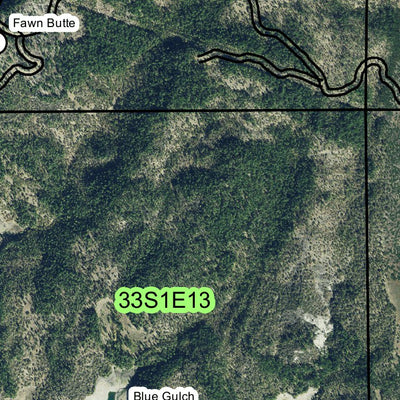 Super See Services Lost Creek Reservoir, OR digital map