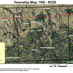 Super See Services Lost Valley T6S R23E Township Map digital map