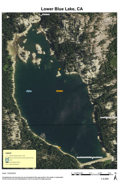 Super See Services Lower Blue Lake, CA digital map