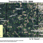 Super See Services Mill Creek T7S R6W Township Map digital map