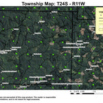 Super See Services Millicoma T24S R11W Township Map digital map