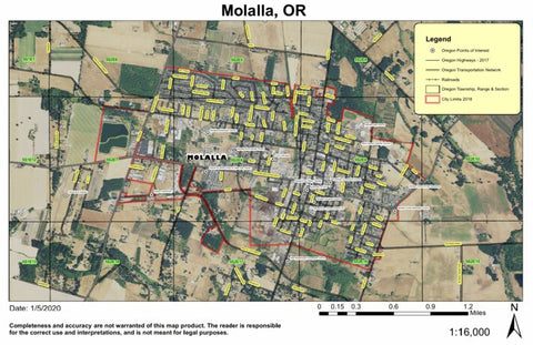 Super See Services Molalla, Oregon digital map