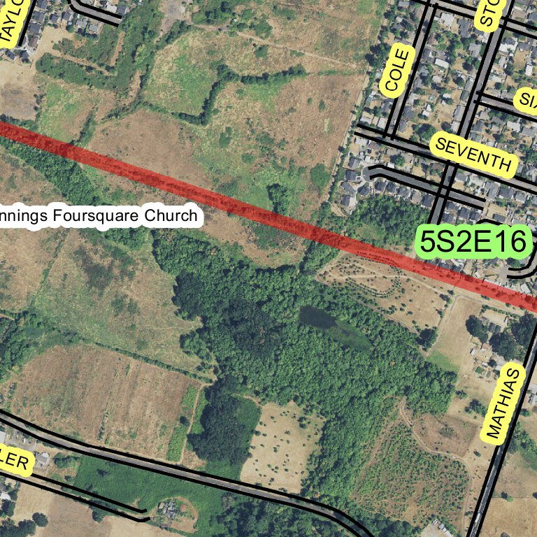 Molalla, Oregon Map by Super See Services Avenza Maps