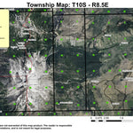 Super See Services Mount Jefferson T10S R8.5E Township Map digital map