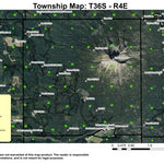 Super See Services Mt. McLoughlin T36S R4E Township Map digital map