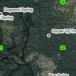 Super See Services Mt. McLoughlin T36S R4E Township Map digital map