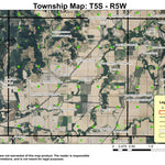 Super See Services Muddy Valley T5S R5W Township Map digital map