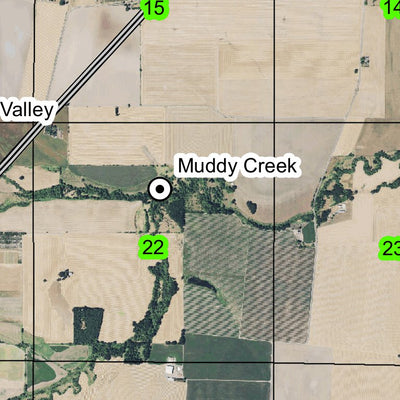 Super See Services Muddy Valley T5S R5W Township Map digital map