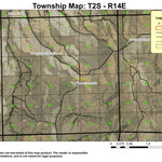 Super See Services Nansene T2S R14E Township Map digital map