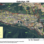 Super See Services Oakridge, Oregon digital map