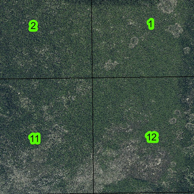 Super See Services Odell Lake T23S R6E Township Map digital map