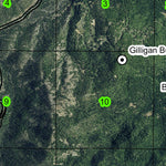 Super See Services Oregon Mountain T41S R9W Township Map digital map