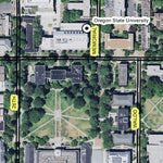 Super See Services Oregon State University, Oregon digital map