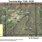 Super See Services Oremite Mine T14S R12E Township Map digital map