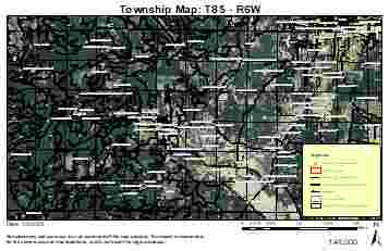 Super See Services Polk County, Oregon 2018 Township Maps bundle