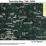 Super See Services Rock Creek T3N R3W Township Map digital map
