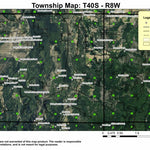 Super See Services Rough and Ready Mill T40S R8W Township Map digital map