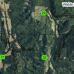 Super See Services Rough and Ready Mill T40S R8W Township Map digital map