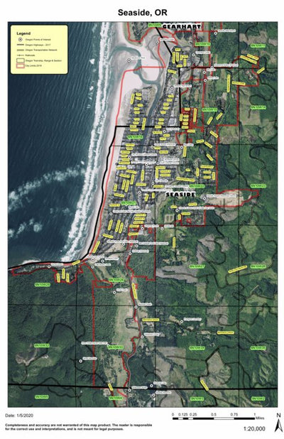 Super See Services Seaside, Oregon digital map