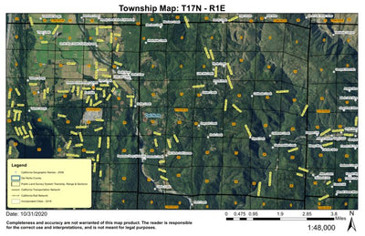 Super See Services Signal Peak T17N R1E digital map