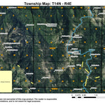 Super See Services Siskiyou Wilderness T14N R4E digital map