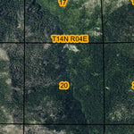 Super See Services Siskiyou Wilderness T14N R4E digital map
