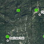 Super See Services Sky Lakes Wilderness T34S R5E Township Map digital map