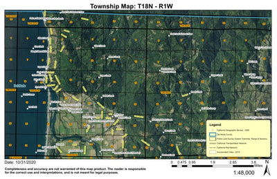 Super See Services Smith River T18N R1W digital map