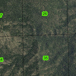 Super See Services Snow Mountain T18S R27E Township Map digital map