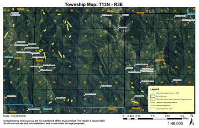 Super See Services South Red MountainT13N R3E digital map