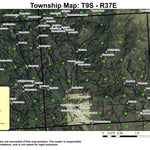 Super See Services Sumpter T9S R37E Township Map digital map