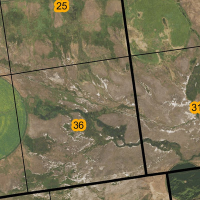 Super See Services T21N R6W Sun River Slope Canal digital map