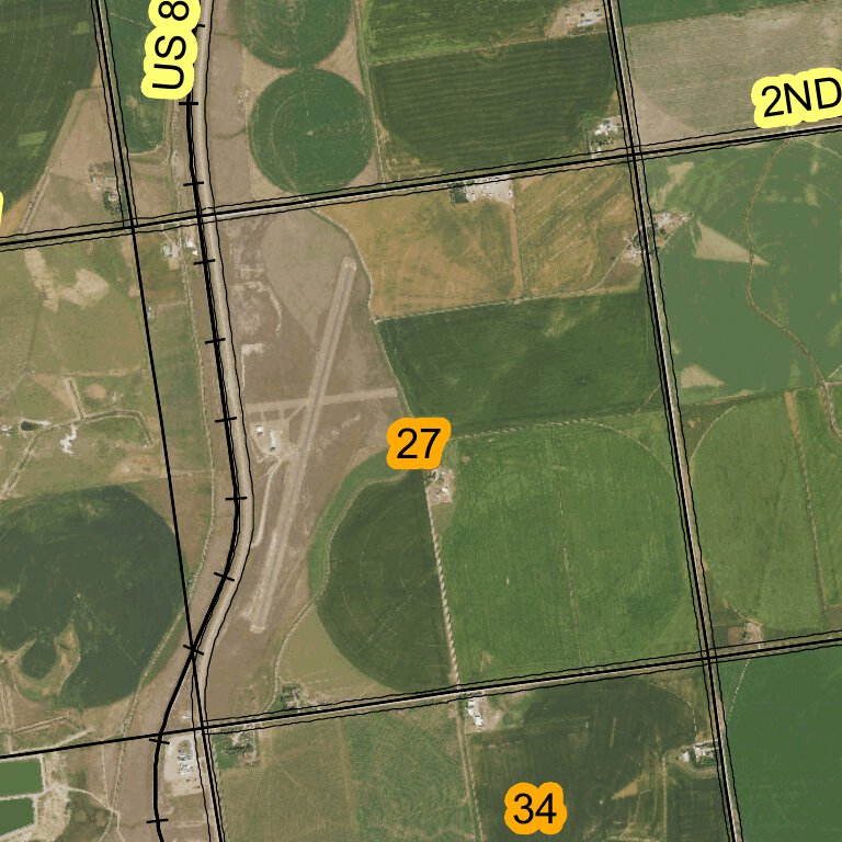 T22N R2W Greenfield Map by Super See Services | Avenza Maps