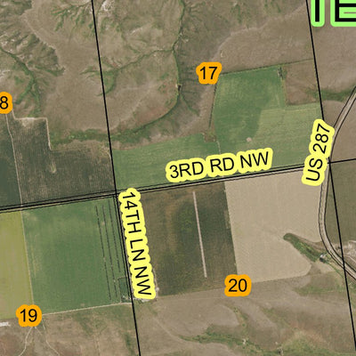 Super See Services T22N R3W Freezeout Lake digital map