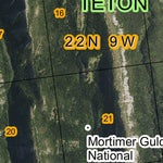 Super See Services T22N R7W Pishkun Reservoir digital map