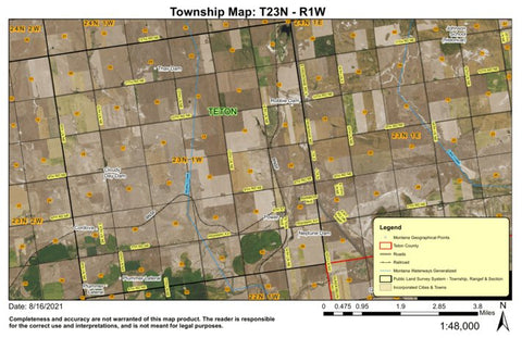 Super See Services T22N R8W Hannah Gulch GS digital map