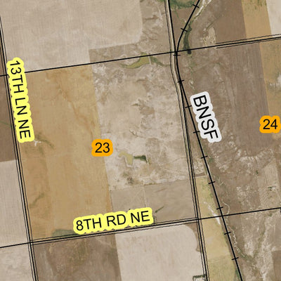 Super See Services T22N R8W Hannah Gulch GS digital map