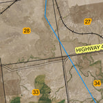 Super See Services T22N R8W Hannah Gulch GS digital map